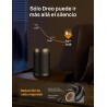 Dreo Calefactor Bajo Consumo Cerámico, con Termostato Portátil, Temporizador 12H, Modo Eco y Ventilador, 1500W PTC Rápido y