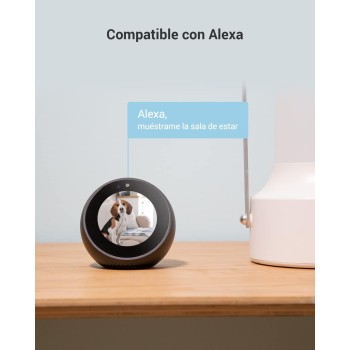 EZVIZ C6N (2-Pack) Cámaras Vigilancia WiFi Interior 360º, 1080P Camara Vigilancia Bebé/Mascotas, Visión Nocturna, Audio