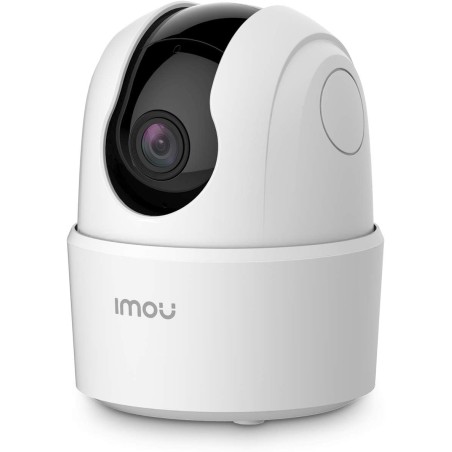 Imou Cámara IP WiFi Interior 2K(3MP) con Detección de Humano, Cámara de Vigilancia WiFi Interior 360° con Sirena, Audio