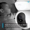 Tapo C210(2-Pack) - Cámara IP WiFi 360° Cámara de Vigilancia 2K (3MP),Visión Nocturna Admite Tarjeta SD hasta 512 GB, Detección