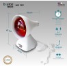 Boston Tech WE122 Lámpara de infrarrojos sobremesa fisioterapia dispositivo Termico potencia 200W alivio dolores y tensiones