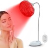 Lámpara Luz Roja,Lámpara Infrarrojos 660nm y 850nm,Lámpara de Luz Roja de 200 LED con Temporizador,luz Infrarroja para Rostro,
