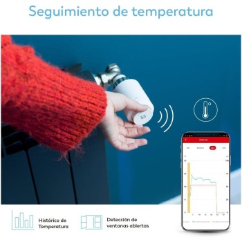 Garza Smart - Termostato Inalámbrico Wifi Inteligente para caldera y calefacción, programable, pantalla táctil, Wifi 2.4GHz,
