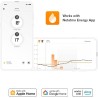 Netatmo Termostato Inteligente y Conectado de Ahorro de energía, WiFi, controla la calefacción de Forma remota Mediante la