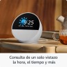 Amazon Echo Spot (última generación) | Despertador inteligente con sonido de calidad y Alexa | Blanco
