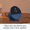 Amazon Echo Spot (última generación) | Despertador inteligente con sonido de calidad y Alexa | Blanco