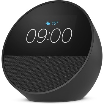Amazon Echo Spot (última generación) | Despertador inteligente con sonido de calidad y Alexa | Blanco
