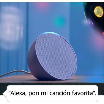 Echo Pop (Última generación) | Altavoz inteligente Bluetooth con Alexa de sonido potente y compacto | Antracita