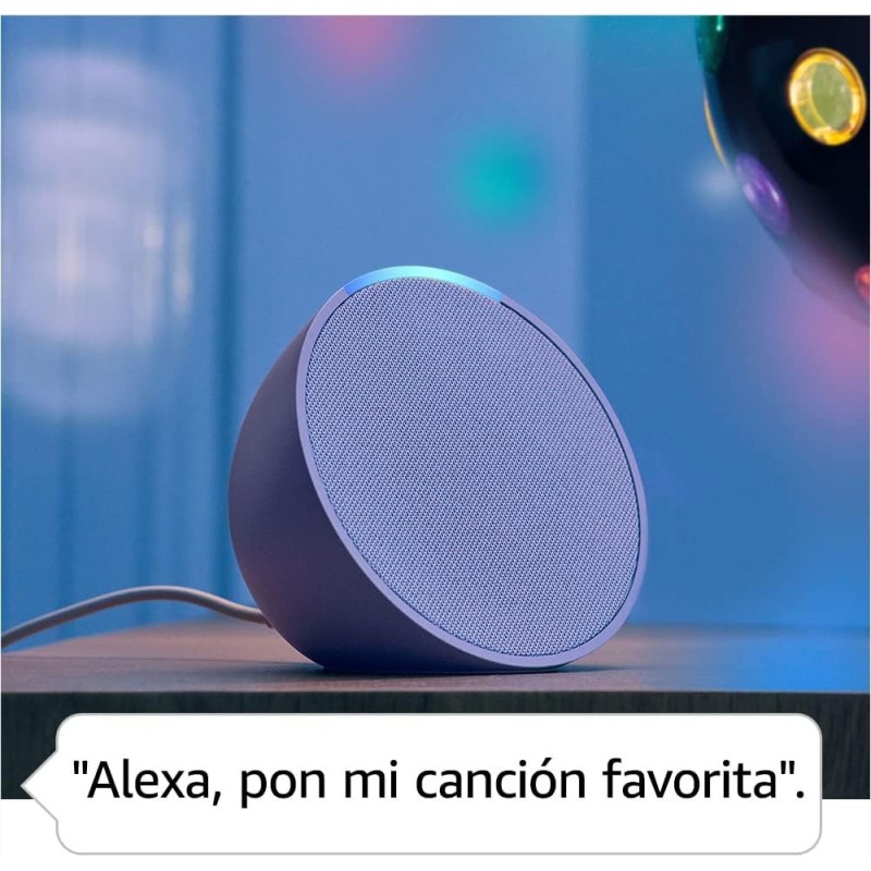 Echo Pop (Última generación) | Altavoz inteligente Bluetooth con Alexa de sonido potente y compacto | Antracita