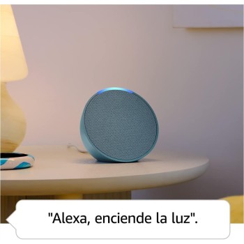 Echo Pop (Última generación) | Altavoz inteligente Bluetooth con Alexa de sonido potente y compacto | Antracita