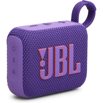 JBL GO 4, Altavoz inalámbrico portátil con Bluetooth, resistente al agua y al polvo IP67, hasta 7h de reproducción más 2h extra