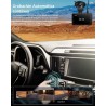 iZEEKER 2.5K Dashcam, Dash CAM Coche 1440P con Tarjeta SD de 32 GB, Camara Coche Grabadora, Pantalla IPS de 3", Visión Nocturna,
