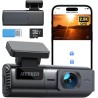 iZEEKER 2.5K Dashcam WiFi Dash Camera para Coches, Mini Cámara para Coche 1440P Front Dashcam con App, Tarjeta 32GB Gratis,