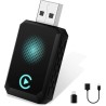 CarPlay Wireless Adapter 2025 Upgrade CarPlay Dongle Convierte Cable a Inalámbrico para iPhone, USB C/A Plug and Play Adaptador