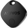 ATUVOS Air Tag Smart Tracker 2 Pack Negro, Buscador de Objetos Bluetooth Funciona con Buscar Apple (Sólo iOS, Android no