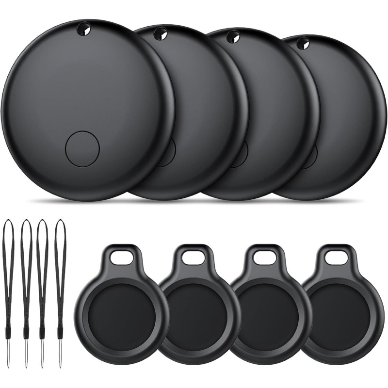 Ajblg Android Smart Tag, Tracker Compatible con Google Find Hub App (Sólo Android), Localizador Bluetooth, Rastreador para