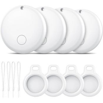 Ajblg Android Smart Tag, Tracker Compatible con Google Find Hub App (Sólo Android), Localizador Bluetooth, Rastreador para