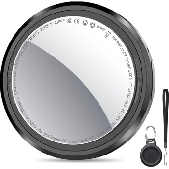 Air Tracker Tags 4 Pack, Buscador de Objetos Bluetooth Funciona con Buscar Apple (sólo iOS), Localizador Bluetooth, Rastreador