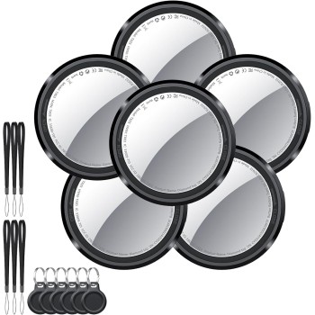 Air Tracker Tags 4 Pack, Buscador de Objetos Bluetooth Funciona con Buscar Apple (sólo iOS), Localizador Bluetooth, Rastreador