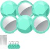 Air Tracker Tags 4 Pack, Buscador de Objetos Bluetooth Funciona con Buscar Apple (sólo iOS), Localizador Bluetooth, Rastreador