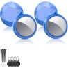 Air Tracker Tags 4 Pack, Buscador de Objetos Bluetooth Funciona con Buscar Apple (sólo iOS), Localizador Bluetooth, Rastreador