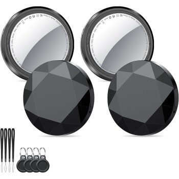 Air Tracker Tags 4 Pack, Buscador de Objetos Bluetooth Funciona con Buscar Apple (sólo iOS), Localizador Bluetooth, Rastreador