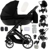Eléctrico Inteligente Carrito Bebe, Multifuncional Carro Bebe, Cochecito Bebes con Cojín de Asiento Extraíble, Carros Para Bebe