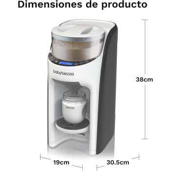 Baby Brezza - Formula Pro Advanced, Preparador de Biberones Automático y Dosificador de Fórmula, Máquina para hacer Biberones,