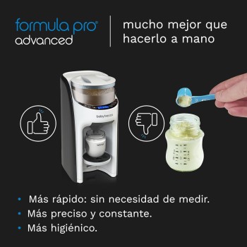 Baby Brezza - Formula Pro Advanced, Preparador de Biberones Automático y Dosificador de Fórmula, Máquina para hacer Biberones,