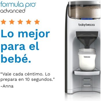 Baby Brezza - Formula Pro Advanced, Preparador de Biberones Automático y Dosificador de Fórmula, Máquina para hacer Biberones,