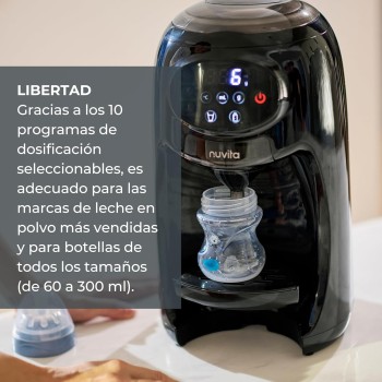 Nuvita 1180 Lattespresso - Preparador instantáneo de leche en polvo, dosificación precisa, calentamiento y mezcla, 4