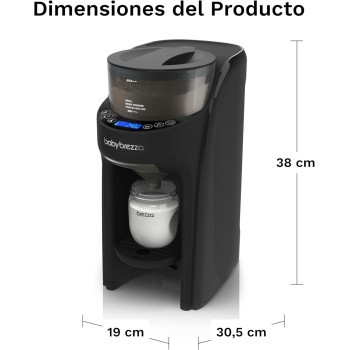 Baby Brezza - Formula Pro Advanced, Preparador de Biberones Automático y Dosificador de Fórmula, Máquina para hacer Biberones,