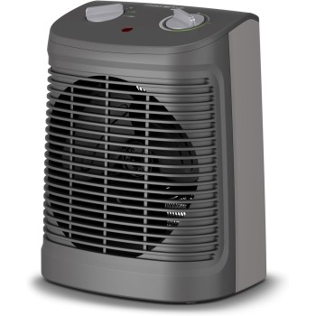 Rowenta Comfort Compact - Calefactor bajo consumo 2000 W, 2 velocidades, termostato mecánico función anti-heladas, Silence 44