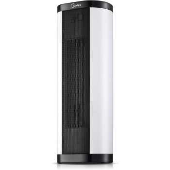 MIDEA Calefactor Baño Bajo Consumo 2000W | Calefactor Eléctrico con Función Aire Frío y 2 Niveles de Potencia | Calentador