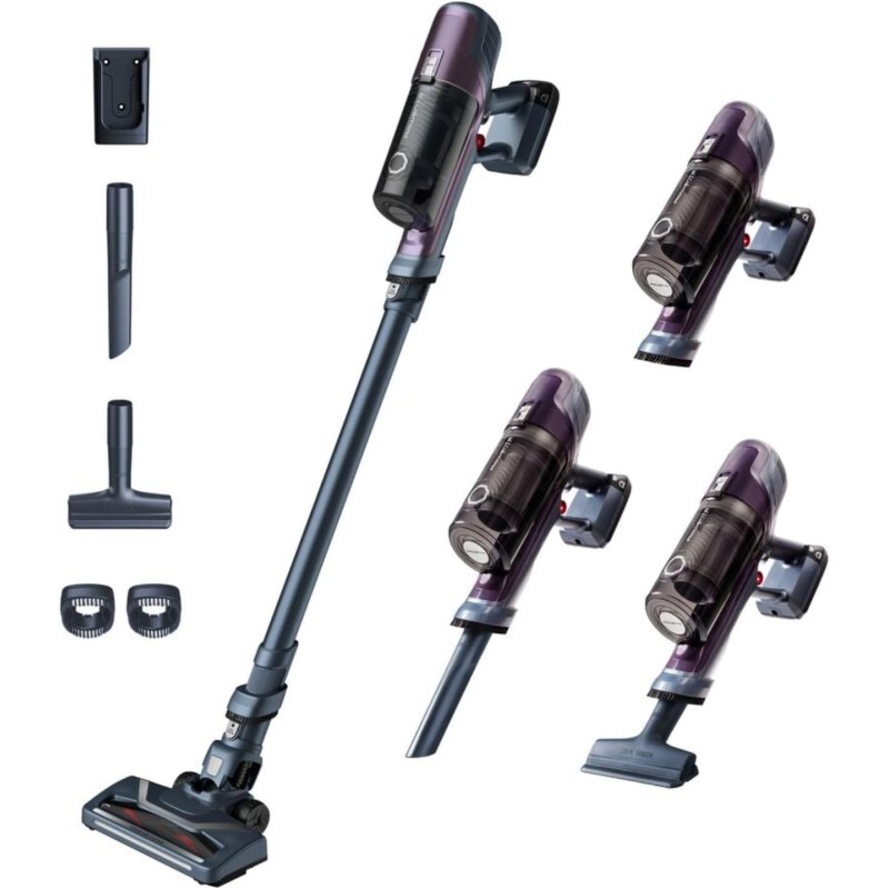 Rowenta XPert 6.60 - Aspiradora escoba versátil sin cable, con 3 funciones en 1 multiespacios, batería de litio, 2 velocidades,