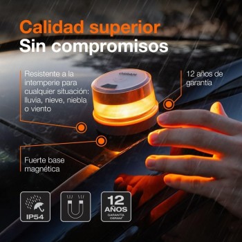 OSRAM LEDSL105 Baliza de emergencia Baliza emergencia Baliza de emergencia LED Baliza de emergencia para coche