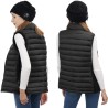 Chaleco Calefactable Mujer, Chaqueta Calefactable Mujer con Batería de 10000 mAh, Chaleco Termico Eléctrico Ligero con 4 Zonas