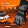 Guantes Calefactables, batería Recargable de 5V 5000 mAh, 3 Niveles de Calentamiento,Guantes Calefactores eléctricos