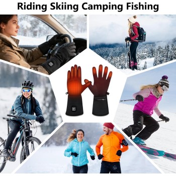 Guantes Calefactables Mujer, Guantes Calefactables Hombre, Guantes calefactables USB | Pantalla Táctil | Ultrafinos para