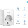 Tapo P100 - Mini Enchufe inteligente Wi-Fi, Programa Horarios y Temporizadores, Ahorra Energía, Compatible con Alexa / Google