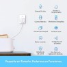 Tapo P110 (4 paquetes) – Mini enchufe inteligente Wi-Fi (con monitoreo de energía), programación encendido/apagado, ahorro de