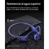 SHOKZ OpenRun Auriculares Conducción Ósea, Deportivos Inalámbricos Bluetooth con Micrófono Cancelación de Ruido, Open-Ear de