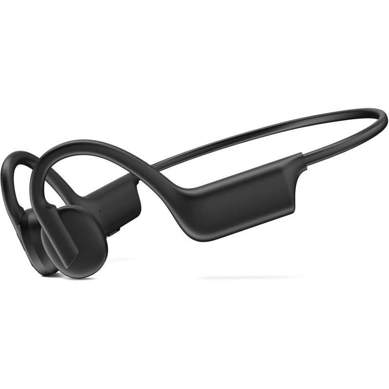 Guudsoud Auriculares Conducción Osea Natacion,Auriculares inalámbricos Impermeables IP68 Bluetooth 5.3,Auriculare Abiertos con