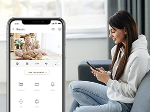 Imou Cámara IP vista en directo con audio bidireccional