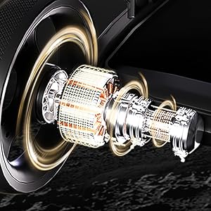 Cochecito Eléctrico Inteligente WL8 Black - Potencia en subida y conducción silenciosa