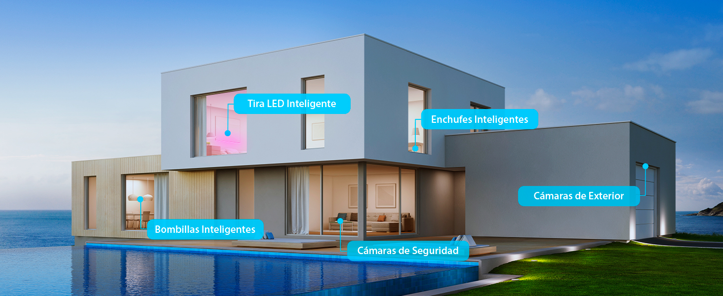 Ecosistema Smarthome Tapo controlado desde el móvil