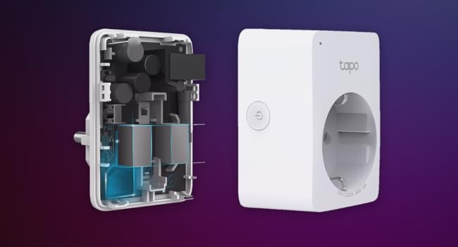 Tapo P100 con materiales ignífugos ABS y protección infantil