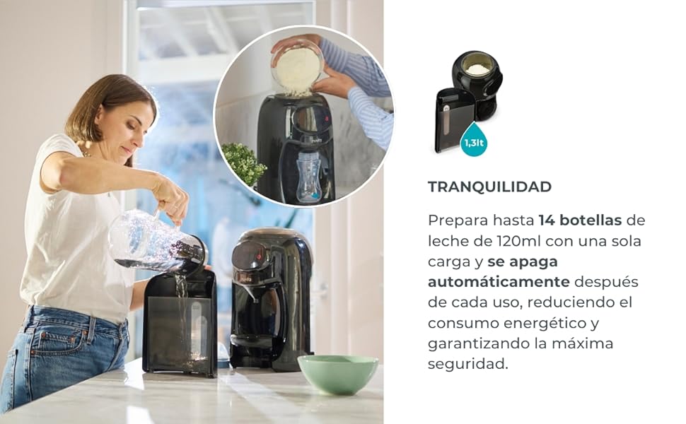 Nuvita 1180 Lattespresso - Seguro, eficiente y silencioso