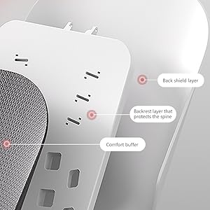 Cochecito Eléctrico Inteligente WL8 Black - Cabina en forma de U ergonómica