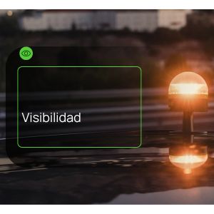 Baliza V16 LEDONE ECO: alta visibilidad 360º de día y de noche